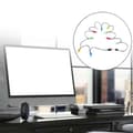 Miniatyrbilde 5 av 5: USB C LED lyslenke kabel Fargerik telefon ladekabel USB til Type C