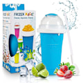 Miniatyrbilde 1 av 7: Kryc-Hjemmelaget smoothiekopp, iskopp med ett trykk, kjølekopp, rask nedkjøling om sommeren, rist og klem kopp green 301-400ml