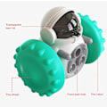Miniatyrbillede 3 af 5: Robotformet hundelegetøj - Turkis