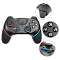 Miniatyrbillede 3 af 5: Fjernbetjening Gamepad Joystick, Trådløs Switch Controller kompatibel med Switch-rød og blå