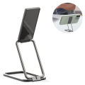 Miniatyrbillede 2 af 7: Ultra-tynd foldbar løftbar mobiltelefonholder - sort