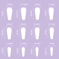 Pikkukuva 4 / 5: Aqua Green Gradient Nail Patchmake up