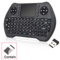 Pikkukuva 1 / 7: Mini-langaton näppäimistö, 2,4 GHz:n langaton mininäppäimistön ohjain, yhteensopiva Android TV Box -litiumpariston kanssa