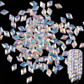 Miniatyrbillede 3 af 5: Neglekunst Diamant Paljetter Stereo Rhombus-1g Pakke 12 Farver Sætmake up