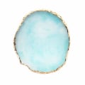 Miniatyrbild 1 av 6: Nagelkonst Oval Palett Agat Sten (Blå) smink