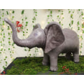 Miniatyrbillede 3 af 5: Oppustelig Baby Elefant 36 tommer Pool Party Dekoration Fødselsdag Børn og Voksne Fyldte Dyr an-ELE8