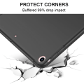 Miniatyrbillede 2 af 7: Smartphone CaseSmart Case Cover Translucent Matte Back Magnetic Case med Auto Sleep/Wake Funktion-sort