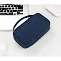 Miniatyrbillede 3 af 5: Multifunktionel Elektronisk Taske Vandafvisende Bærbar Kabeltaske, Opbevaringstilbehør Universal Organiser Taske til Objekter, Harddisk, USB-nøgler, Harddisk...