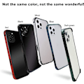 Miniatyrbillede 2 af 7: Ny Aluminium Ramme Metal Bumper Ramme Slankt Hårdt Cover til iPhone16 ProMax, Metal Ramme Armor med Blød Indre Bumper, Hævet Kantbeskyttelse (Guld Gray Titanium For iPhone16 Plus