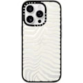 Miniatyrbilde 1 av 5: Kompakt iPhone 16 Pro Max Deksel [Lettvekt / 1,2 m 2X Militær Grad Fallbeskyttelse/Slank] - Kirsebær - Klar Svart Zebra Stripe iPhone 16 Pro