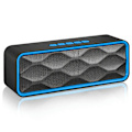 Miniatyrbild 2 av 5: Bärbar Bluetooth-högtalare, TWS Bluetooth 5.0 Trådlös högtalare med 3D Stereo Hi-Fi Bas, Inbyggt 1500 mAh Batteri-blå