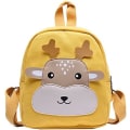 Miniatyrbild 1 av 2: Cartoon Little Deer Bear Skolryggsäck Söt Barn Skolryggsäck Pojkar och Flickor Skolväska (Färg: Huang se lu)