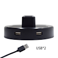 Miniatyrbild 4 av 5: Multiladdare 4 laddningsstation Dock kompatibel med Nintendo Switch Controller - Svart-svart