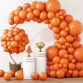 Miniatyrbillede 1 af 5: 129 stk. Metallic Guld Balloner Latex Balloner Forskellige Størrelser 18 12 10 5 Tommer Fest Ballon Sæt til Fødselsdagsfest Graduation Baby Shower Bryllup