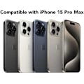 Miniatyrbilde 2 av 8: for iPhone 16 Pro Max Deksel 6.9 Tommer 2024, Estetisk Hjerteprint iPhone 16 Pro Max Deksel for Kvinner Jenter Menn, Silikon Beskyttende Telefondeksel for iPhon Butterfly iPhone 15 Pro Max
