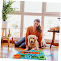 Miniatyrbillede 4 af 5: 3 stk. kæledyrssnusetæppe legetøj hundelegetøj kæledyrsafledningslegetøj kæledyrsfodringspude hund interaktive legetøj hund langsom fodring legetøj hvalpesnusetæppe knude