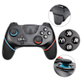 Miniatyrbillede 3 af 5: Fjernbetjening Gamepad Joystick, Trådløs Switch Controller kompatibel med Switch-blå rød
