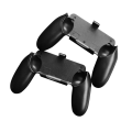 Miniatyrbillede 1 af 5: Case Pack Lille Grip Controller NS Gamepad Holdbar Grip Controller Grip Kit kompatibel med Switch Konsol Grip Kit-2 sort