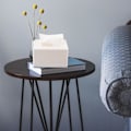 Miniatyrbillede 5 af 5: Vævæskeskrin Dækning Rektangulær Ansigtsvæv Holder Dispenser Æske Holder Serviet Organizer Vådt Vævæskeskrin med Låg til Hjem Kontor Restaurant