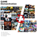 Pikkukuva 2 / 5: Langaton peliohjain Ohjain Bluetooth Dual Head Snowflake -kahva Joystick Gamepad yhteensopiva pelikonsolin kanssa 4-sininen naamiointi