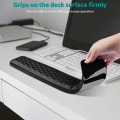 Miniatyrbillede 3 af 5: Keyboard Håndledsstøtte, Hukommelsesskum Håndledsstøtte Ergonomisk Pude Smertelindring til Hjemmekontor (17.32 x 3.15 x 0.79 tommer)