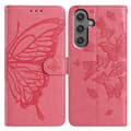 Miniatyrbild 1 av 5: Case for Samsung Galaxy A56 5G with Butterfly Pattern, Wallet Stand, PU Flip Case with Strap - Multicolor