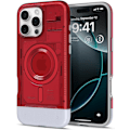 Miniatyrbillede 1 af 8: Spigen Cover til iPhone 16 Pro Max, Classic C1 MagFit Designet til Apple iPhone 16 Pro Max - Bondi Blue Ruby iPhone 16 Pro