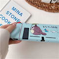 Miniatyrbild 4 av 4: Skyddande Fodral för Switch, Cartoon Anime Söt Mjuk TPU-Fodral för Handhållen Videospelkontroll för Nintendo Switch