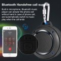 Pikkukuva 5 / 5: Ulkoilman vedenpitävä Bluetooth-kaiutin, langaton kannettava minisuutin matkakaiutin subwooferilla - musta
