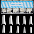Miniatyrbilde 1 av 7: Negleforlengelse neglestykke - transparent sminke