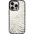 Miniatyrbilde 3 av 5: Kompakt iPhone 16 Pro Max Deksel [Lettvekt / 1,2 m 2X Militær Grad Fallbeskyttelse/Slank] - Kirsebær - Klar Svart Zebra Stripe iPhone 16 Pro