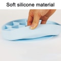 Miniatyrbilde 6 av 7: Slow Feed Dog Bowl Slowly Bowly Fun Interactive Dog Dish For Fast Eaters Prevent Bloating Fun To Use Dogs-Blue