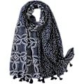 Miniatyrbilde 1 av 4: Dame Sjal Dame Lett Myk Mote Boho Stil Skjerf Wrap Sjal for Alle Sesonger