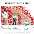 Miniatyrbilde 4 av 5: 7x5ft Valentinsdag Bakgrunn Rustikk Tre Glitterlys Rød Kjærlighet Hjerte Bakgrunn for Morsdag Bryllup Brude Dusj Fest Dekor Banner