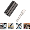 Miniatyrbillede 5 af 5: 7-19mm Universal Nøglesæt Hoved Stikdåse Ratchet Bøsning Nøgle Magiske Håndværktøjer W/Adapter /Blå