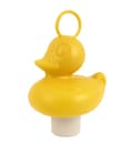 20 viktade 7 cm plastankor med krokar - gul