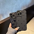 Miniatyrbild 4 av 8: iPhone 16 Pro Max Skal 6,9 tum 2024, Estetisk Hjärtan Print iPhone 16 Pro Max Skal för Kvinnor Flickor Män, Silikon Skyddande Telefonfodral för iPhone Hearts iPhone 11 Pro