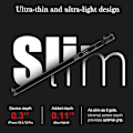Miniatyrbild 6 av 7: Ny Aluminiumram Metallstötfångarram Smalt Hårdskal för iPhone16 ProMax, Metallramsskydd med Mjuk Inre Stötfångare, Upphöjd Kant Skydd (Guld Black For iPhone16 Pro