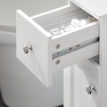 Pikkukuva 5 / 9: SoBuy WC paperiteline kylpyhuone kaappi HyllykokonaisuusBZR106-W White Toilet paper holder