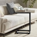 Miniatyrbild 7 av 9: SoBuy Sidobord,Soffbord,Cafébord,Laptopbord, FBT44-HG Grey