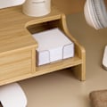 Miniatyrbillede 5 af 7: SoBuy Monitorstativ 2 skuffer Opbevaringsboks  BBF12-N
