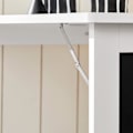Miniatyrbild 8 av 9: SoBuy, Väggmonterat klaffbord,Barbord, Matbord, FWT20-W WHITE