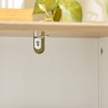 Pikkukuva 5 / 9: SoBuy WC-paperiteline WC-hylly Kylpyhuonekaappi BZR189-W White 50*21*86cm