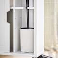 Pikkukuva 7 / 10: SoBuy Kylpyhuone kaappi pyörillä Wc-harja ja pidike BZR31-W