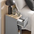 Miniatyrbild 6 av 11: SoBuy Sidobord Förvaringsbord Soffbord Cafébord FBT111-HG Grey 20*35*60cm
