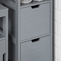 Pikkukuva 7 / 8: SoBuy, Kaappi 2 laatikkoa, Kylpyhylly FRG127-SG Grey Base cabinet