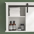 Miniatyrbillede 6 af 7: SoBuy Vægskab badeværelse Skab badeværelseskab BZR71-W Wall cabinet