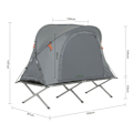 Miniatyrbillede 2 af 11: SoBuy campingtelt, 1-mands udendørs telt,  Udendørs, OGS60-HG For 1 Person