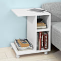 Miniatyrbild 5 av 7: SoBuy Soffbord Vardagsrumsbord Laptopbord,Förvaringsbord FBT48-W