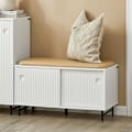 Miniatyrbillede 1 af 8: SoBuy Skobænk Skoholder med sæde med opbevaring FSR116-W Bench
